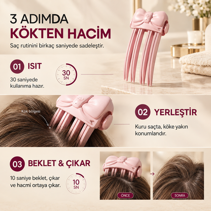 AEROVA™ Isıtmalı Saç Kökü Hacimlendirici Klips